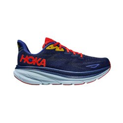 Hoka Clifton 9 Shoe Men's in Bellwether Blue and Dazzling Blue